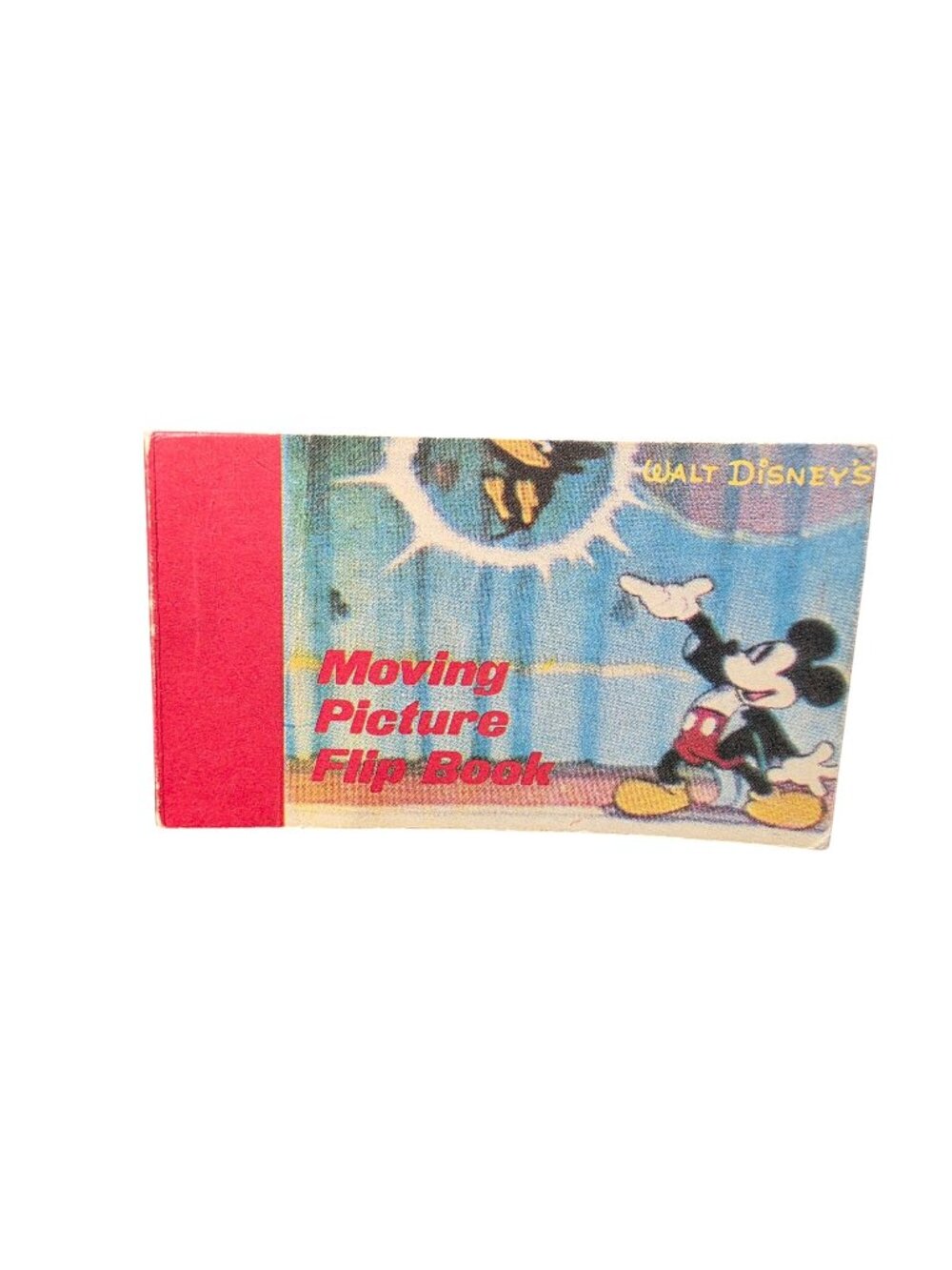 Vintage Walt Disney's Moving Picture Flip Book Mickey Mouse